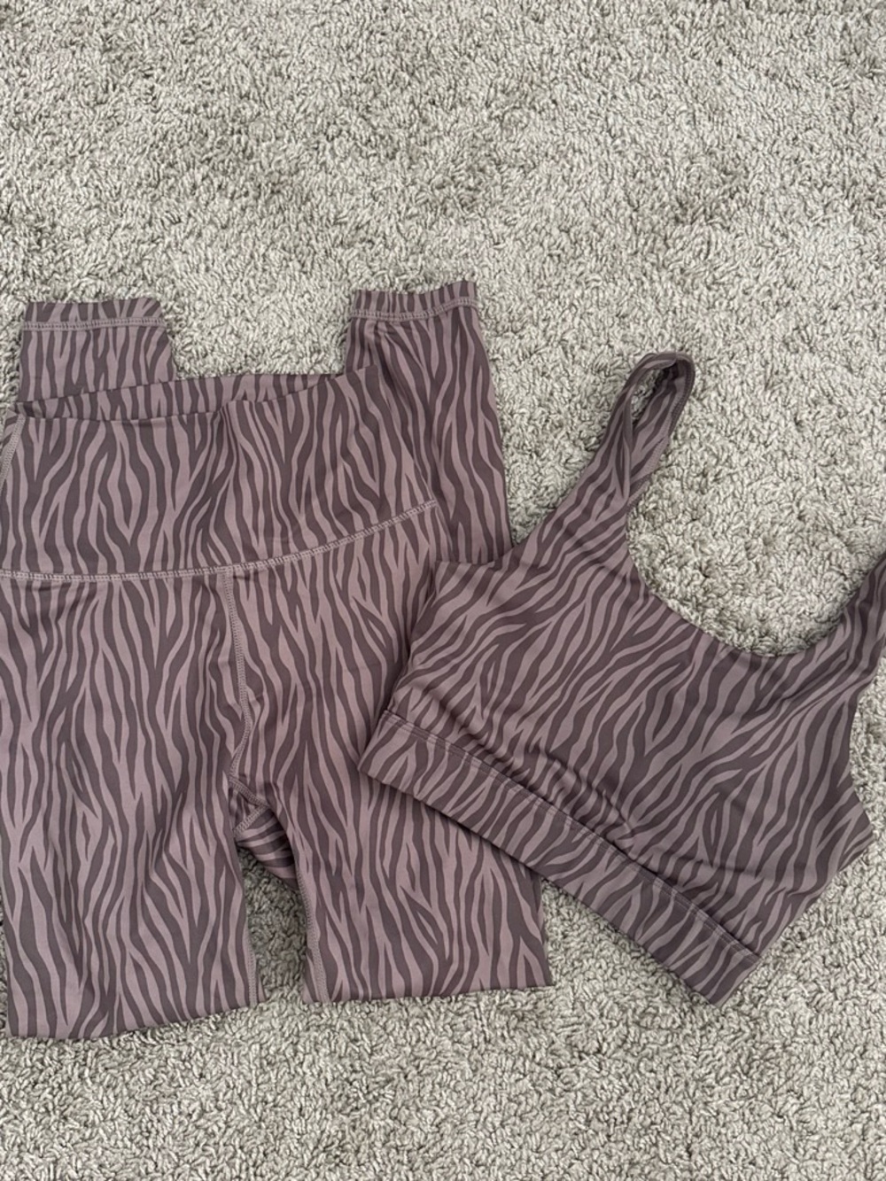 Brown Zebra Wilo Set